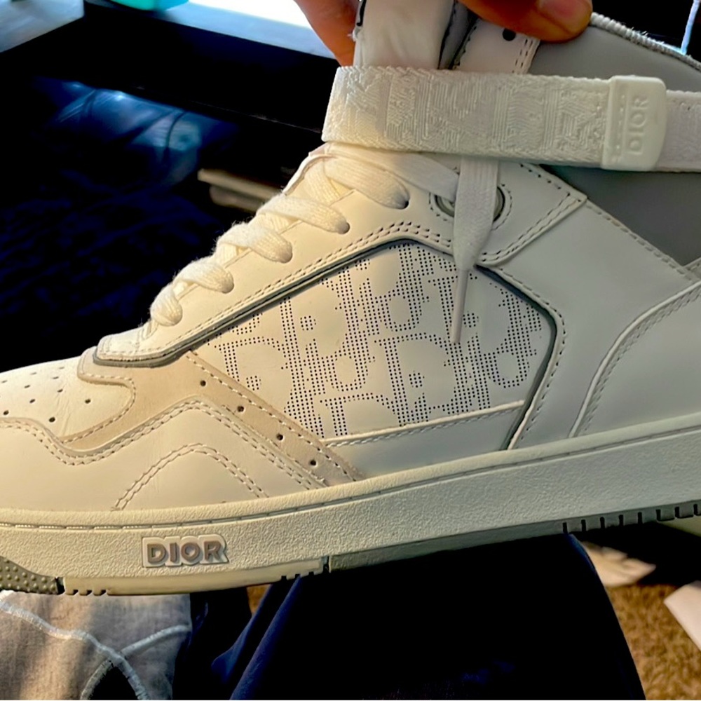Dior B27 High 'Dior Oblique Galaxy - White